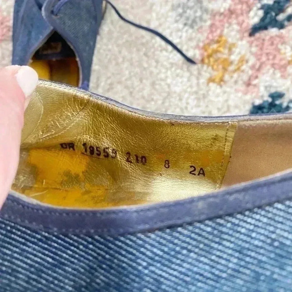 Salvatore Ferragamo blue loafers 8 - Picture 2 of 6